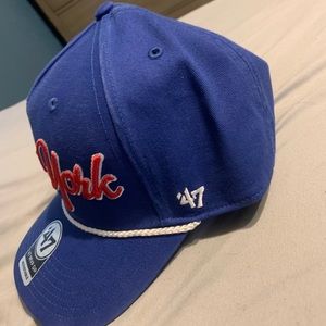 47’ New York Rangers SnapBack hat.